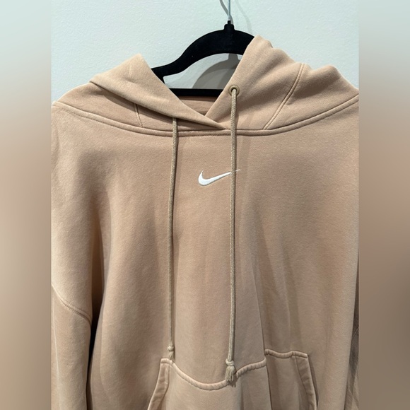 Nike Women's Beige Hoodie - Picture 3 of 6